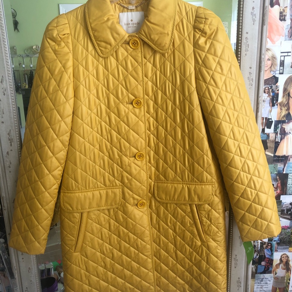Kate Spade quilted coat